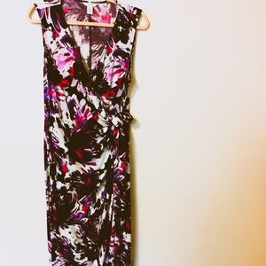 Floral Wrap Dress 👗
